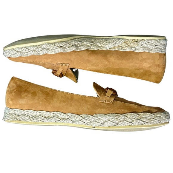 Salvatore Ferragamo Suede Nabuck Espadrille Loafers - Picture 4 of 10